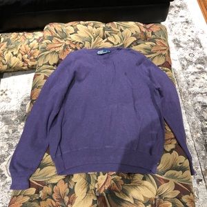 Ralph Lauren size xl purple sweater